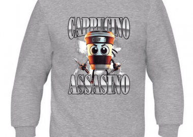 Παιδικό φούτερ Cappucino Assasino - GILDAN - 