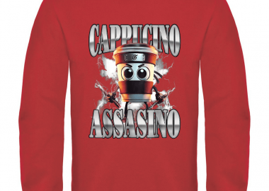 Παιδικό φούτερ Cappucino Assasino - GILDAN - 