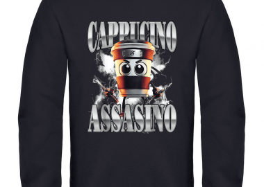 Παιδικό φούτερ Cappucino Assasino - GILDAN - 