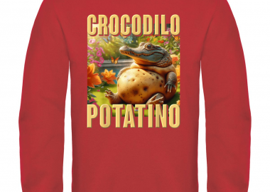 Παιδικό φούτερ Crocodilo Potatino - GILDAN - 