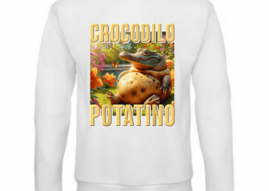 Παιδικό φούτερ Crocodilo Potatino - GILDAN - 