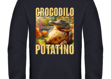 Παιδικό φούτερ Crocodilo Potatino - GILDAN - 
