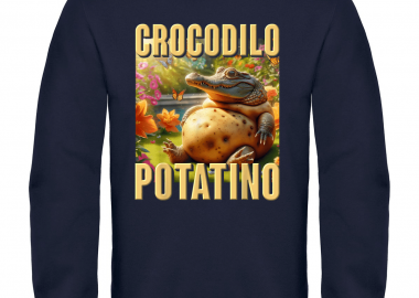 Παιδικό φούτερ Crocodilo Potatino - GILDAN - 