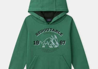 Παιδικό Φούτερ για Αγόρια Green Redoutable ΠΡΑΣΙΝΟ - SERGENT MAJOR - 
