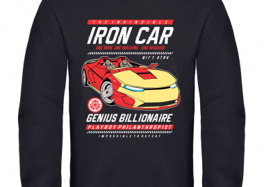 Παιδικό φούτερ Iron Car - GILDAN - 