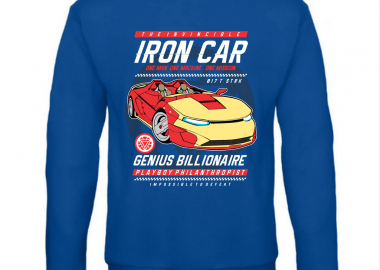 Παιδικό φούτερ Iron Car - GILDAN - 