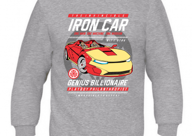 Παιδικό φούτερ Iron Car - GILDAN - 