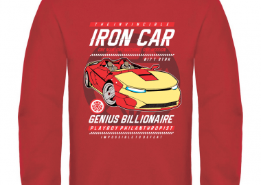 Παιδικό φούτερ Iron Car - GILDAN - 
