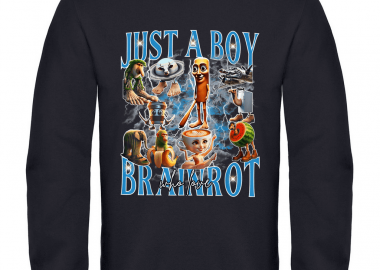 Παιδικό φούτερ Just A Boy - GILDAN - 