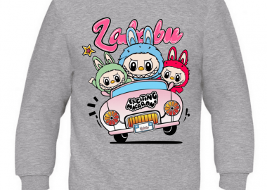 Παιδικό φούτερ Labubu - GILDAN - 