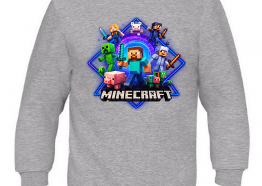 Παιδικό φούτερ Minecraft - GILDAN - 