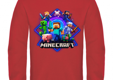 Παιδικό φούτερ Minecraft - GILDAN - 