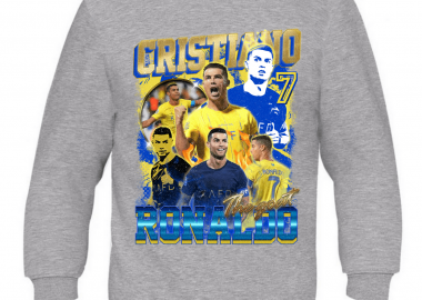Παιδικό φούτερ Ronaldo The Goat - GILDAN - 