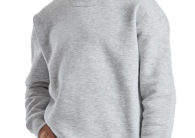 Παιδικό Φούτερ Set-In Sweat 62-031-0 Fruit of the Loom Heather Grey - Fruit of the Loom - 