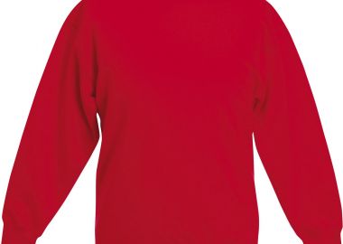 Παιδικό Φούτερ Set-In Sweat 62-031-0 Fruit of the Loom Red - Fruit of the Loom - 