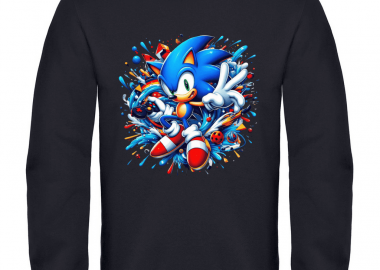 Παιδικό φούτερ Sonic - GILDAN - 