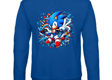 Παιδικό φούτερ Sonic - GILDAN - 