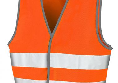 Παιδικό Γιλέκο Υψηλής Διακριτότητας R200J Result Fluorescent Orange - Result - 