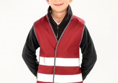 Παιδικό Γιλέκο Υψηλής Ορατότητας R200JEV Result Safe-Guard Burgundy - Result - 