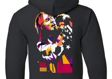 Παιδικό Hoodie Axl Rose Art2 Rock Avenue Black - Rock Avenue - 