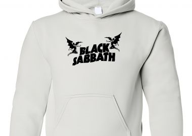 Παιδικό Hoodie Black Sabbath Band Logo Art Rock Avenue White - Rock Avenue - 