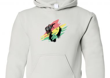 Παιδικό Hoodie Bob Marley Art2 Rock Avenue White - Rock Avenue - 