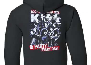 Παιδικό Hoodie Kiss Rock Avenue Black - Rock Avenue - 