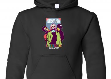 Παιδικό Hoodie Nirvana Art1 Rock Avenue Black - Rock Avenue - 