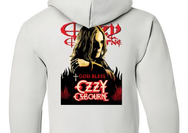 Παιδικό Hoodie Ozzy Osbourne 1 Rock Avenue White - Rock Avenue - 