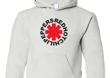 Παιδικό Hoodie Rhcp Band Logo Art Rock Avenue White - Rock Avenue - 