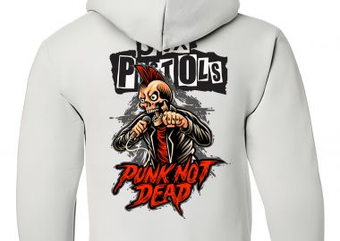 Παιδικό Hoodie Sex Pistols Punk Not Dead Rock Avenue White - Rock Avenue - 