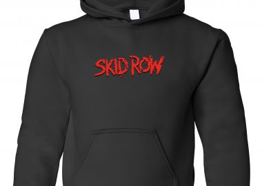 Παιδικό Hoodie Skid Row Band Name Logo Rock Avenue Black - Rock Avenue - 