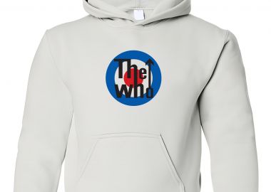 Παιδικό Hoodie The Who Band Logo Art Rock Avenue White - Rock Avenue - 