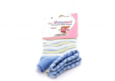 Παιδικό Καλτσάκι για Αγόρι Smart Χρώματος Γαλάζιο Σιέλ G662-ΣΙΕΛ - SMART - 