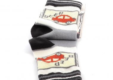 Παιδικό Καλτσάκι για Αγόρι Smart Χρώματος Γκρι K955-ΓΚΡΙ - SMART - 