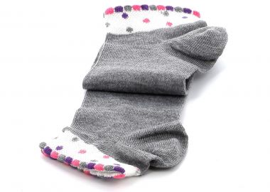 Παιδικό Καλτσάκι για Κορίτσι Baty Χρώματος Γκρι 0034-ΓΚΡΙ - BATY - 
