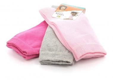 Παιδικό Καλτσάκι για Κορίτσι Ersa Πολύχρωμο 14220 3 Ζευγάρια - ERSA - 