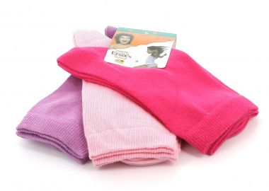 Παιδικό Καλτσάκι για Κορίτσι Ersa Πολύχρωμο 14250 3 Ζευγάρια - ERSA - 