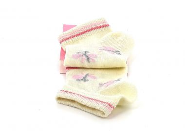 Παιδικό Καλτσάκι για Κορίτσι Smart Χρώματος Εκρού G929-EKROY - SMART - 