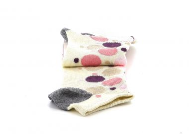 Παιδικό Καλτσάκι για Κορίτσι Smart Χρώματος Εκρού G949A - SMART - 