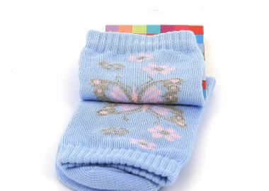 Παιδικό Καλτσάκι για Κορίτσι Smart Χρώματος Γαλάζιο Σιέλ 0160-ΣΙΕΛ - SMART - 