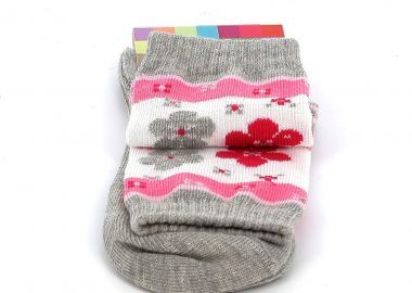 Παιδικό Καλτσάκι για Κορίτσι Smart Χρώματος Γκρι 0160-ΓΚΡΙ - SMART - 