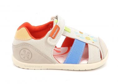 Παιδικό Κλειστό Πέδιλο για Αγόρι Biomecanics Ανατομικό Χρώματος Μπεζ 262198-B103 - BIOMECANICS - 