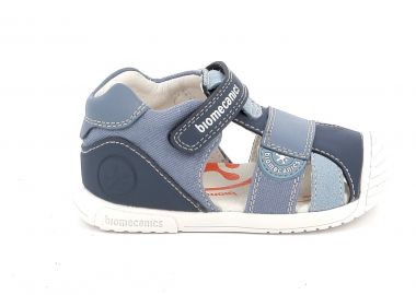 Παιδικό Κλειστό Πέδιλο για Αγόρι Biomecanics Ανατομικό Χρώματος Μπλέ 252127-A631 - BIOMECANICS - 