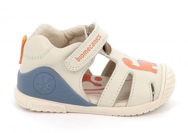 Παιδικό Κλειστό Πέδιλο για Αγόρι Biomecanics Χρώματος Μπεζ 262126-B695 - BIOMECANICS - 