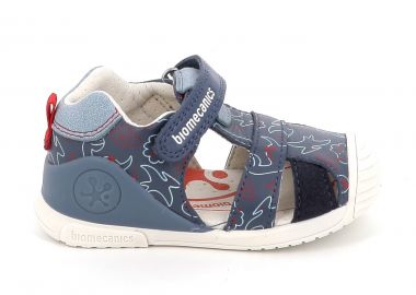 Παιδικό Κλειστό Πέδιλο για Αγόρι Biomecanics Χρώματος Μπλε 262125-A556 - BIOMECANICS - 