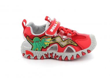 Παιδικό Κλειστό Πέδιλο για Αγόρι Bull Boys με Φωτάκι Χρώματος Κόκκινο DNCL4533-RS01 - BULL BOYS - 