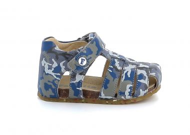 Παιδικό Κλειστό Πέδιλο για Αγόρι Falcotto Χρώματος Γκρι Παραλλαγής 0011500736.50 - FALCOTTO - 