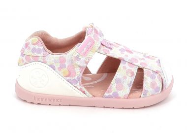 Παιδικό Κλειστό Πέδιλο για Κορίτσι Biomecanics Ανατομικό Χρώματος Λευκό 262193-B050 - BIOMECANICS - 