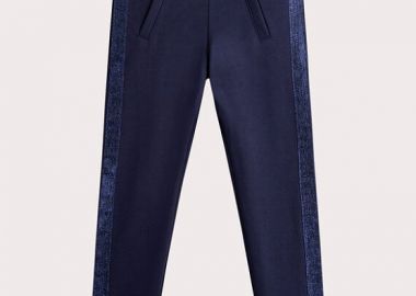 Παιδικό Κολάν για Κορίτσια Navy Blue ΜΠΛΕ - DPAM - 